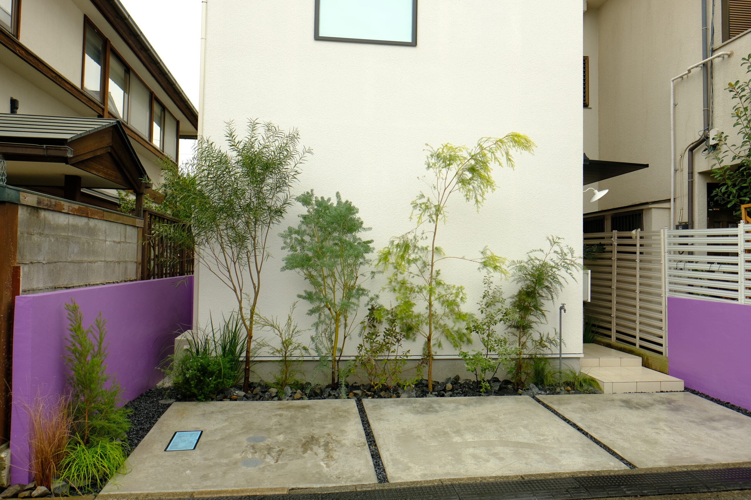 Purple Wall Garden<br>K邸｜東京都世田谷区